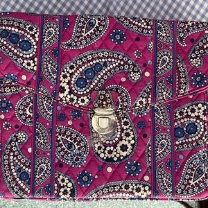 Vera Bradley briefcase in Boysenberry